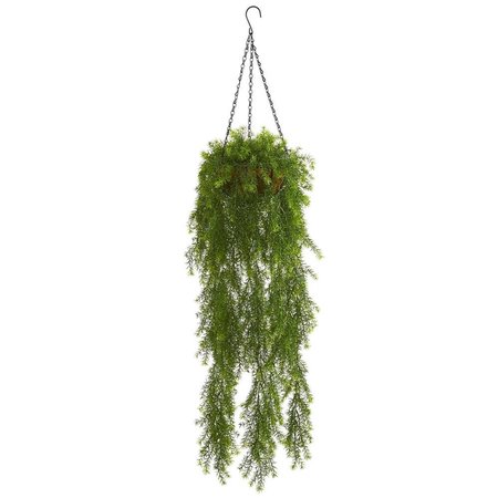 DARE2DECOR 3 in. Willow Artificial Plant Hanging Basket DA2623429